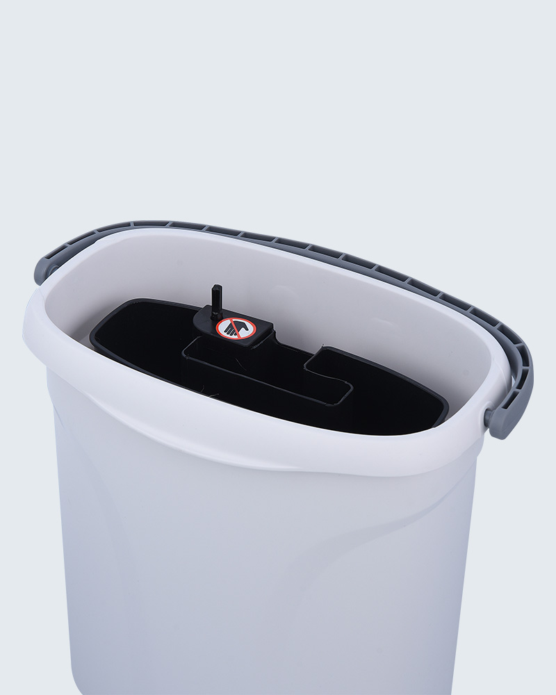 Набор ведер для швабры Mopx Dual Zone с двойным контролем и отделением грязной воды